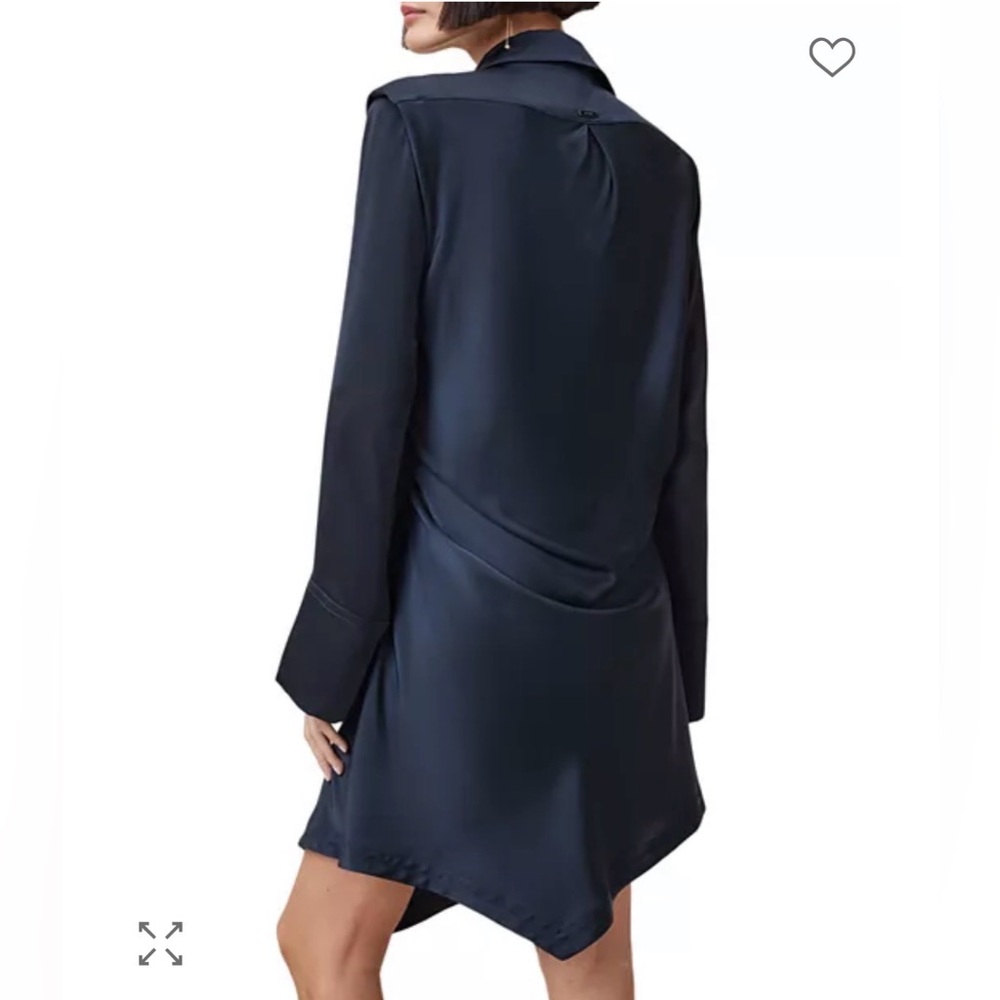 NWT- ALL SAINTS Tira Mini Dress, Collegiate Blue, US8 - Picture 4 of 12